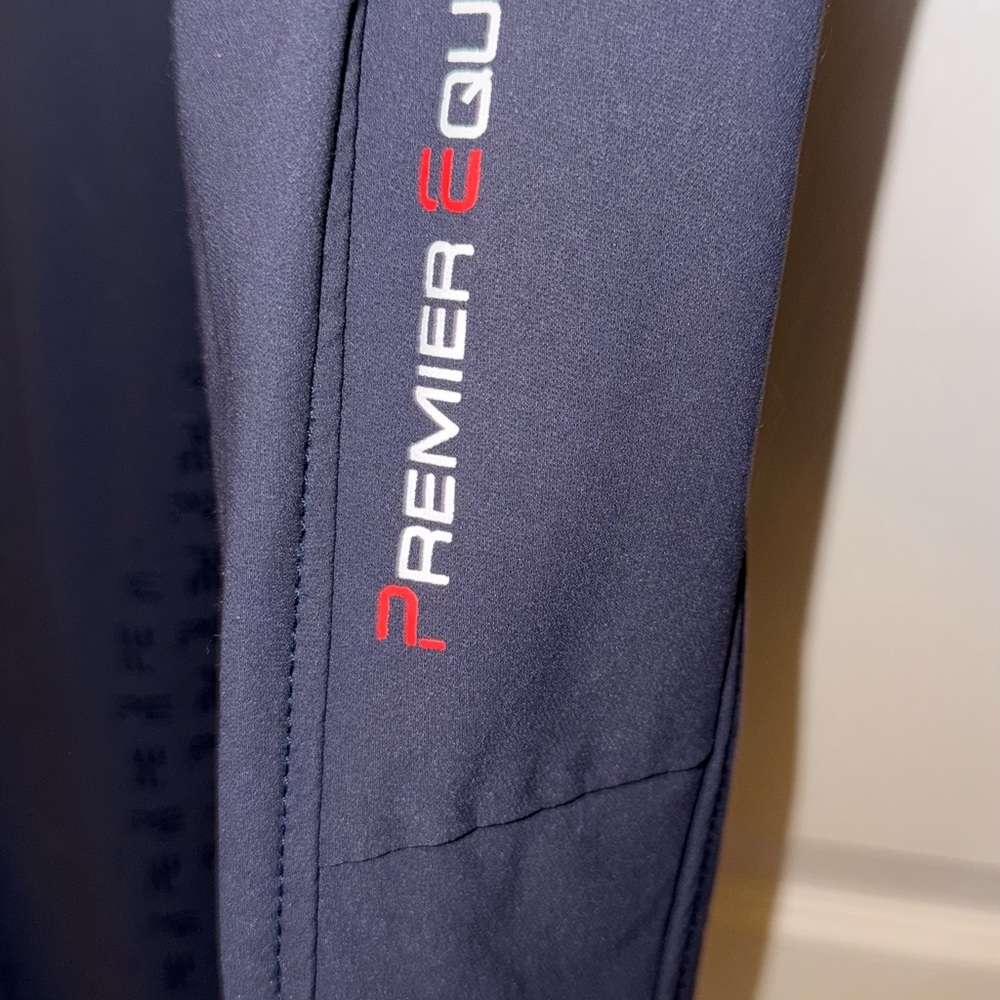 Premier Equine Navy Full Gel seat Riding Breeches  women’s size 30
